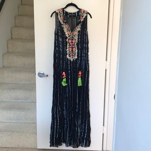 Hemant & Nandita dress coverup tie dye size small